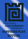 SAPPHIRE PLAY BUTTON