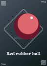 Red Rubber Ball