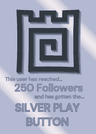 SILVER PLAY BUTTON