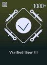 Verified user III