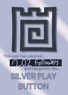 SILVER PLAY BUTTON